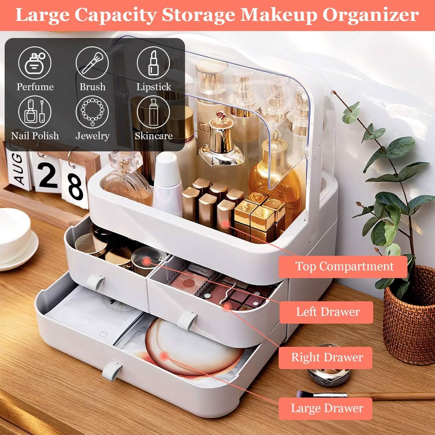 The Vanity Vault Organizer